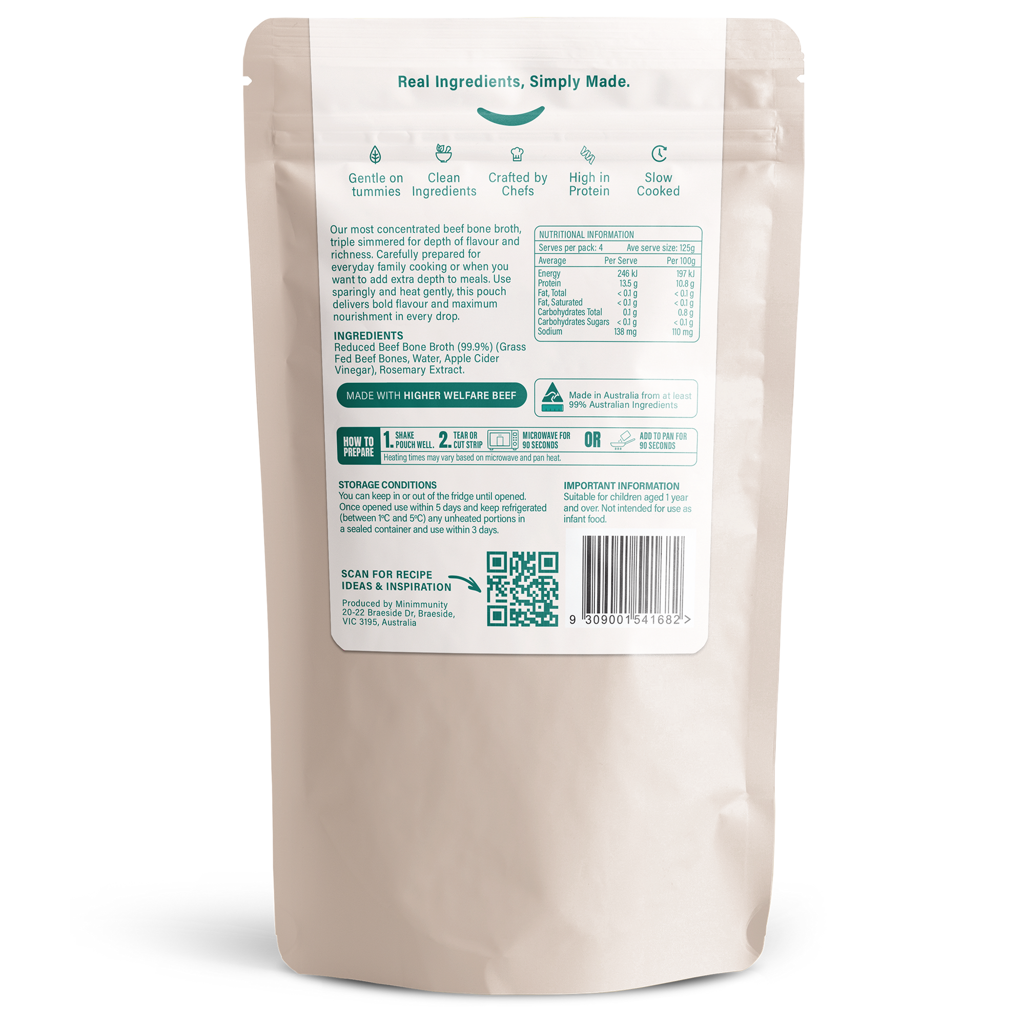 Triple Strength Beef Bone Broth