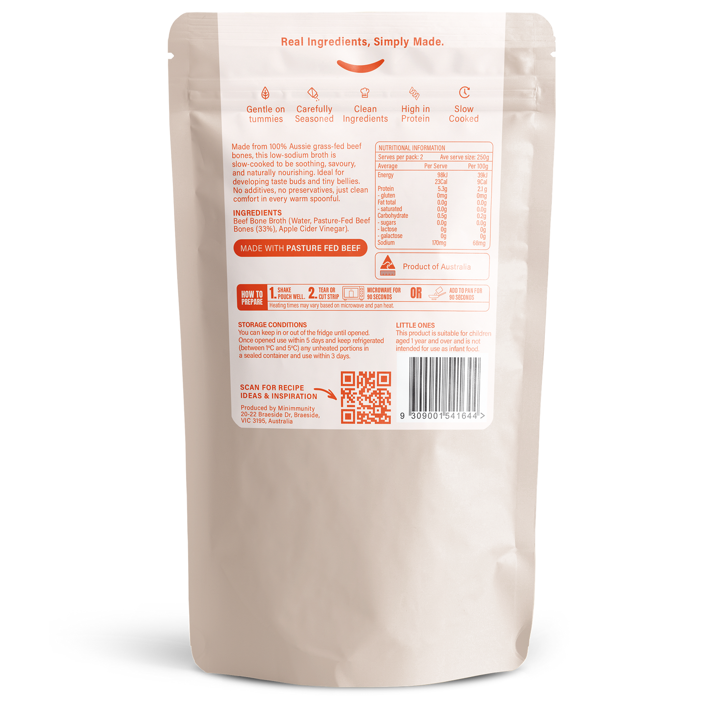 Standard Strength Beef Bone Broth