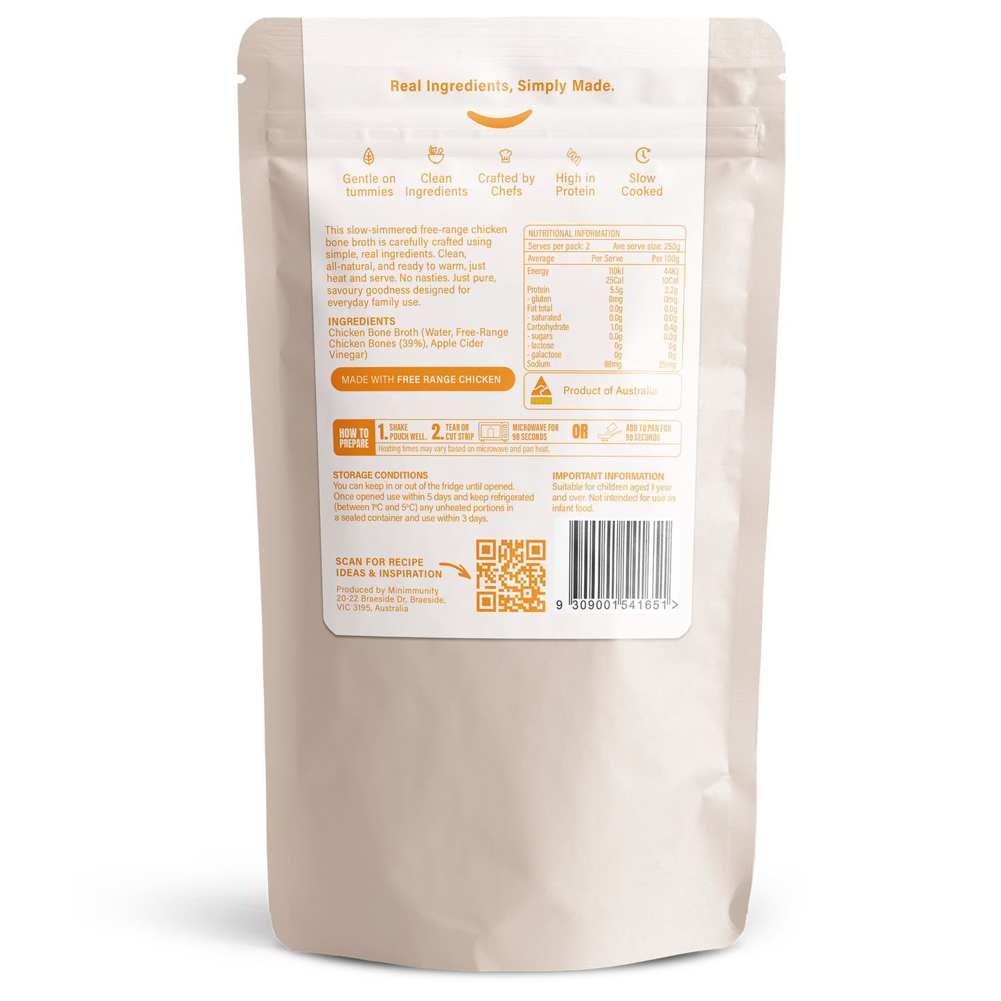 Standard Strength Chicken Bone Broth