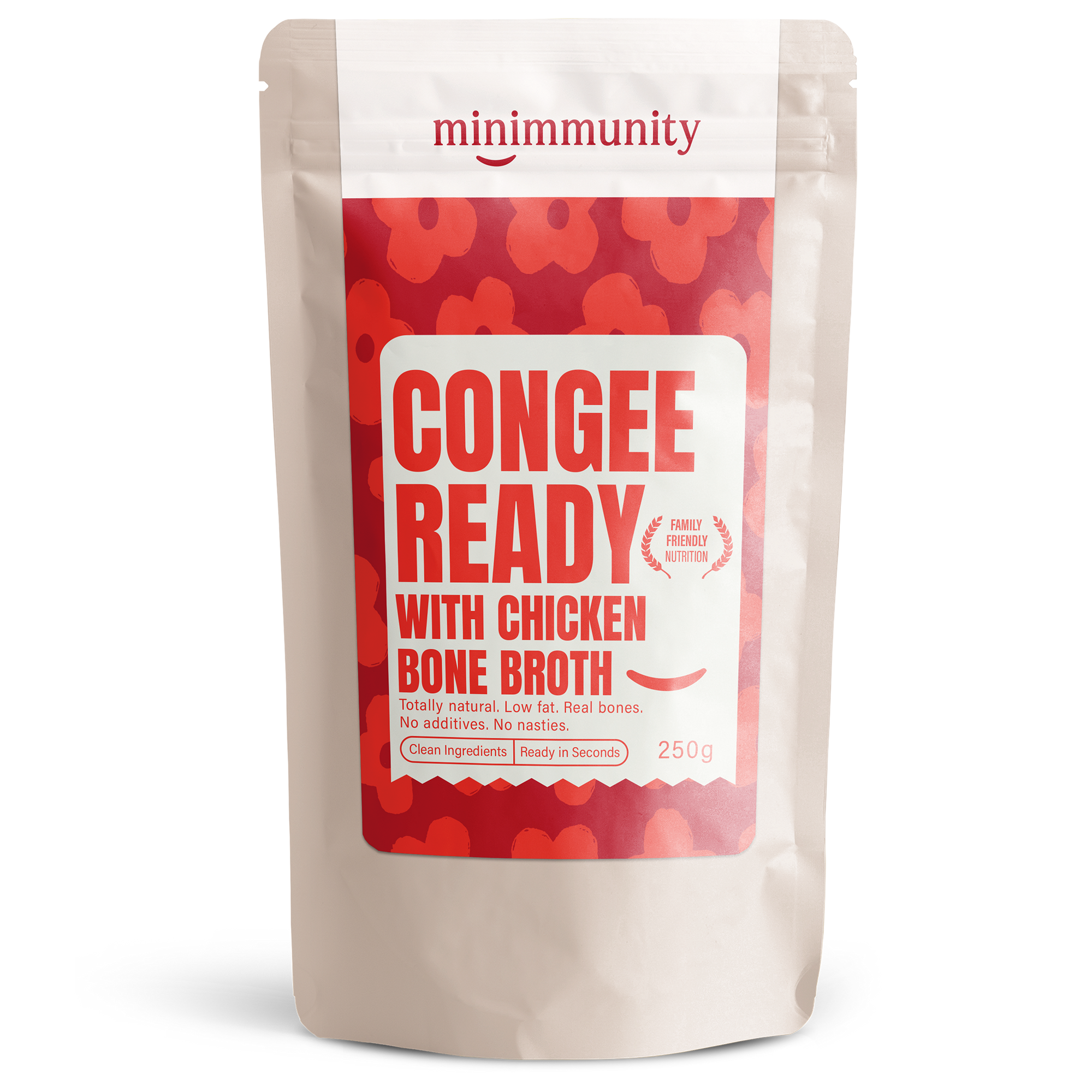 Congee Ready with Chicken Bone Broth