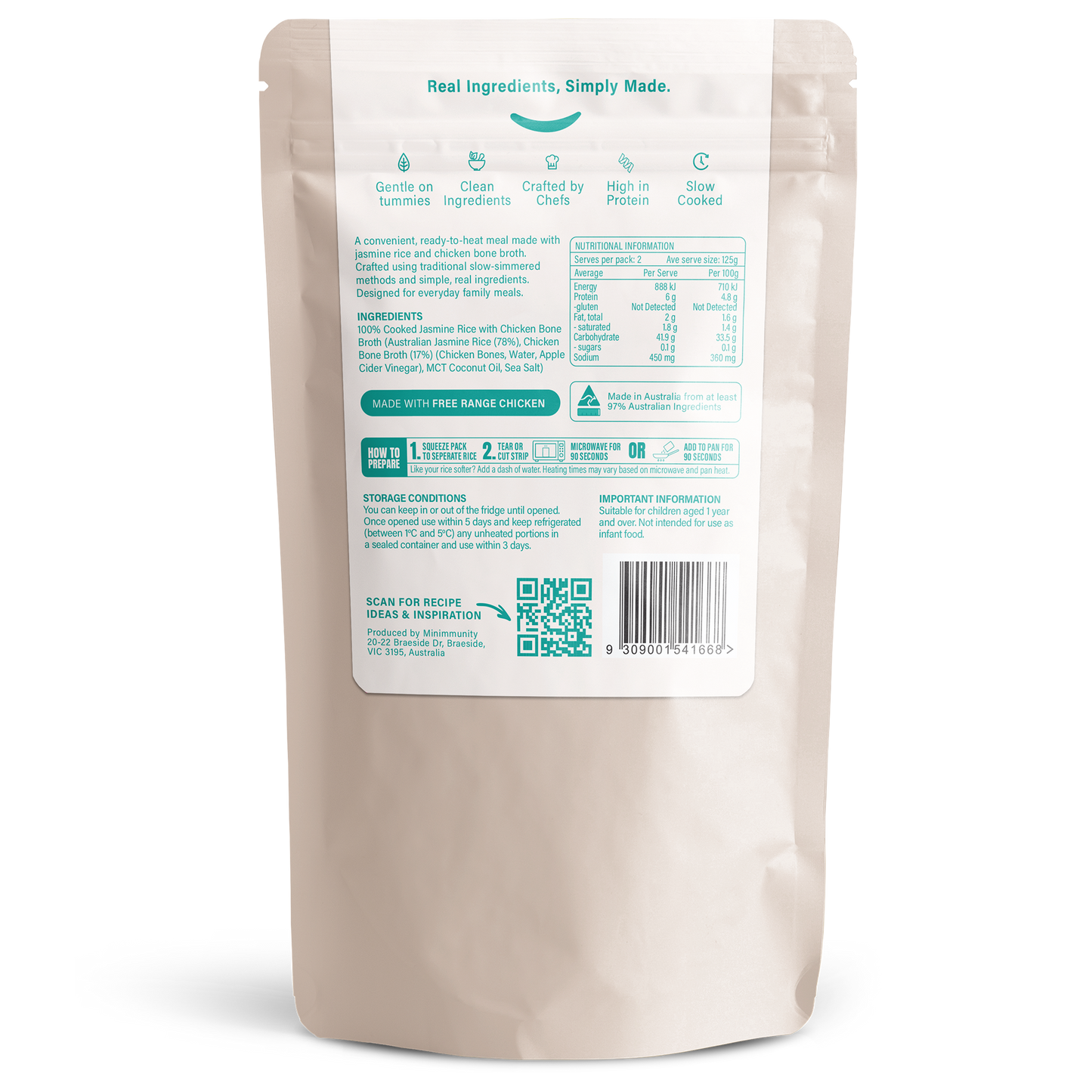 Ready Rice with Chicken Bone Broth